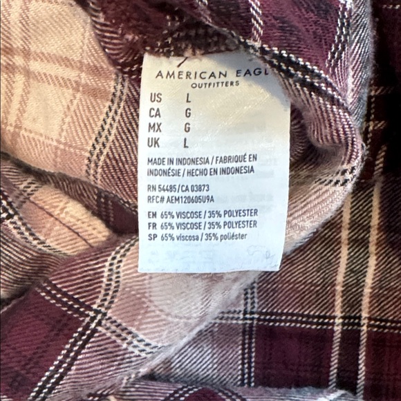 American Eagle Outfitters Ahh-Mazingly Soft Boyfriend Fit Shirt - Picture 4 of 7